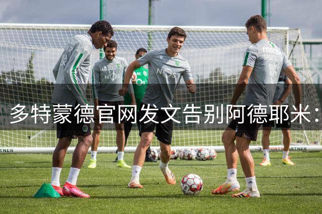多特蒙德官网发文告别阿德耶米：祝你和家人未来一切顺利